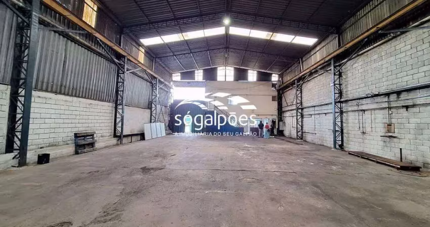 Galpão industrial para locação com ponte rolante de 5 toneladas próximo à br 040 - bh/mg