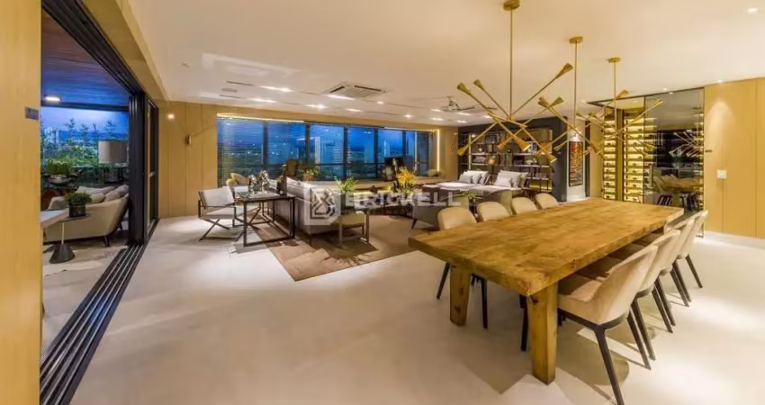 Apartamento 3 suítes à venda no ecoville, curitiba, 272m²