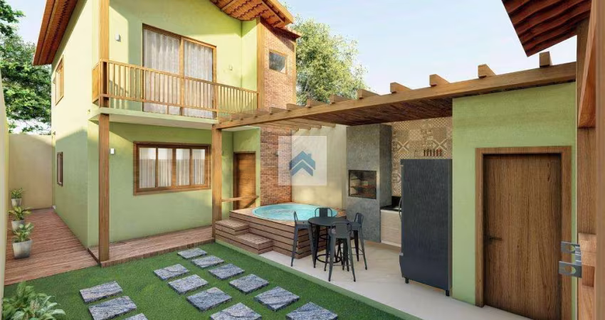 Casa à venda em Armação dos Búzios, Rasa, com 2 suítes, com 150 m²