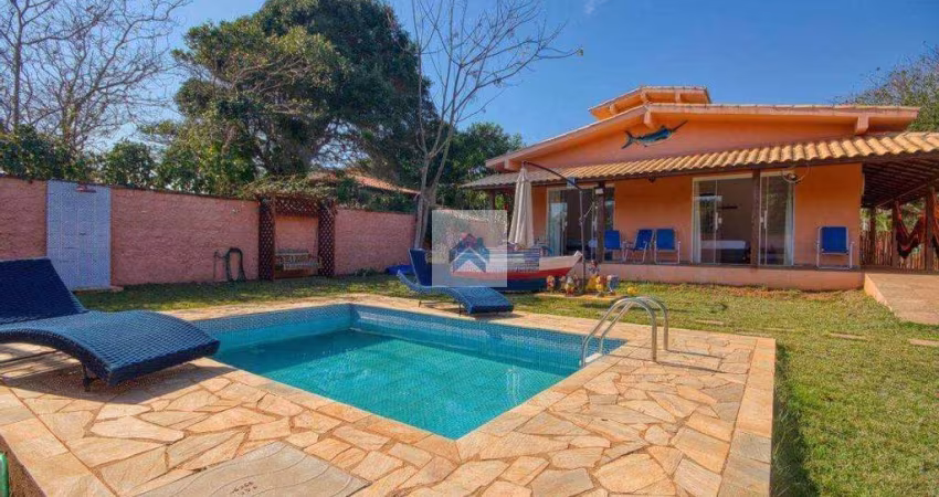 Casa à venda em Armação dos Búzios, Marina, com 4 quartos, com 250 m²