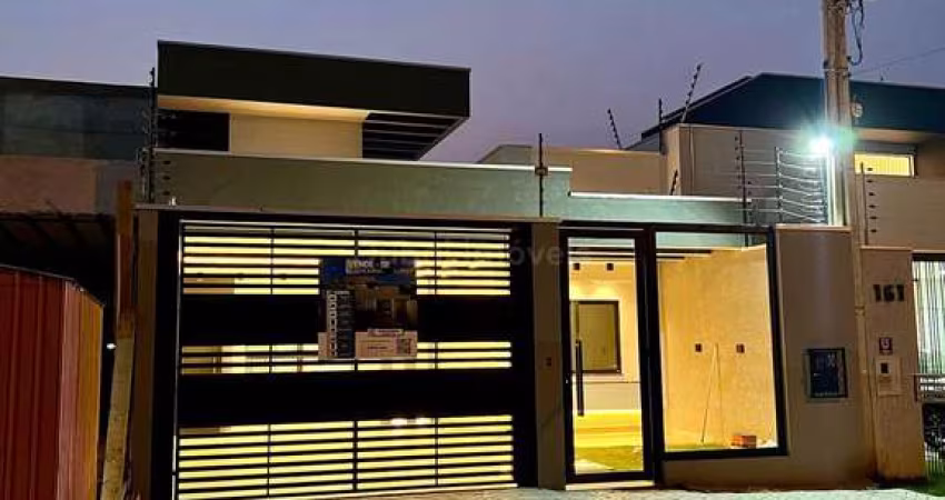 Casa Nova- Moderna - 3 Quartos - Sendo 1 Suíte - Jardim Munique