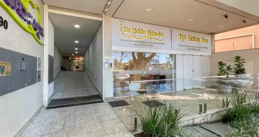 Sala comercial à venda com 110 m  e 2 vagas  centro médico guadalupe