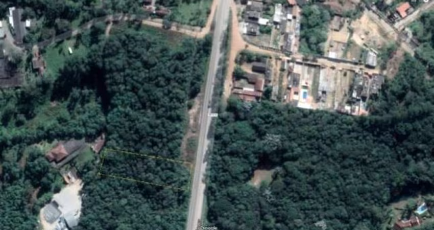 Terreno área com 2.446,88m R$ 249.000,00 Penteado / Embu Guaçu / Rodovia  José Simões Louro Junior  as margens da estrada