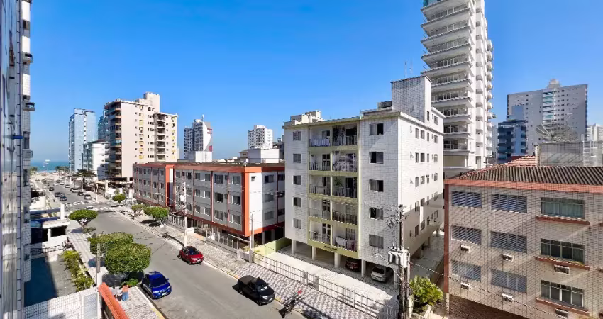 Apartamento 2 dormitórios no canto do forte, em praia grande-sp