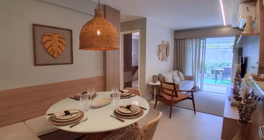 Palms recreio - apartamento com 2 quartos em condomínio com infraestrutura completa