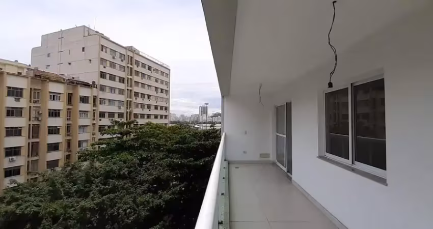 Botafogo pronto 3 quartos 88m² com 1 suíte e varandão  1 vaga de garagem
