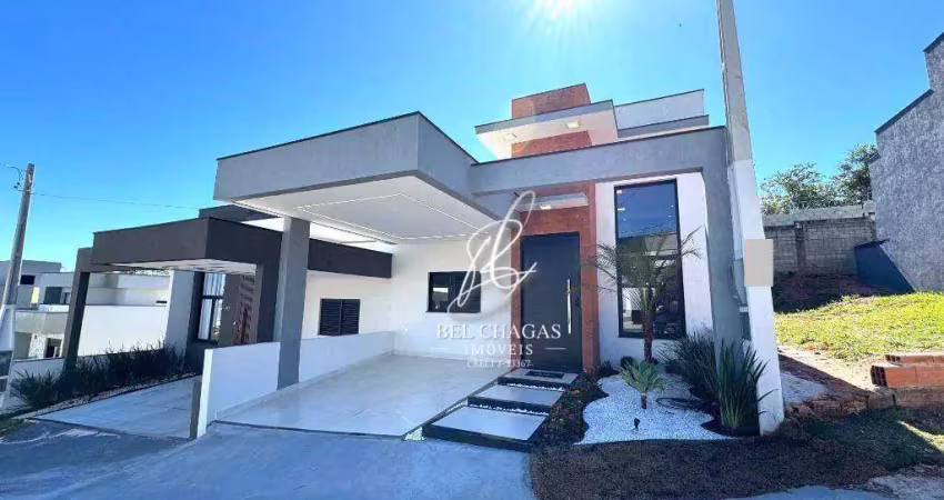Casa com 3 quartos, piscina e planejados e lazer completo no condomínio horto florestal villagio – sorocaba/sp