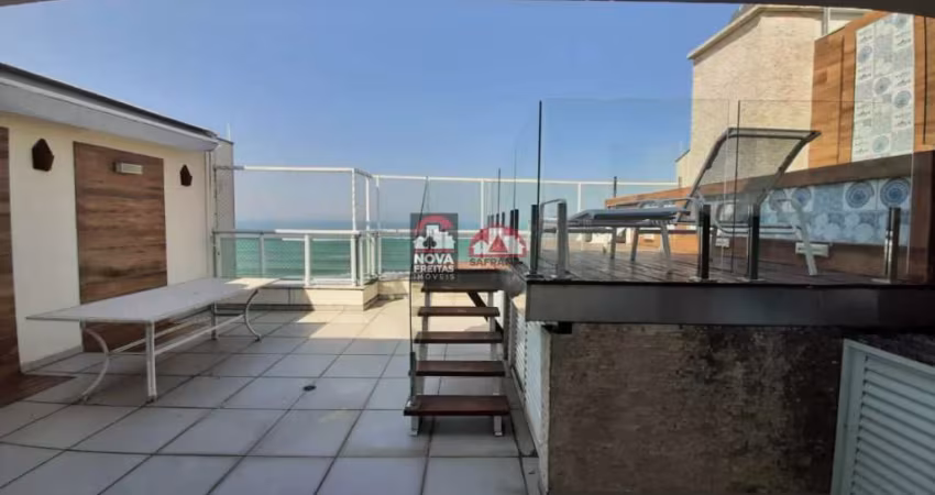 Cobertura Duplex com 200m2 - Totalmente frente Mar - com piscina privativa - 3 vagas