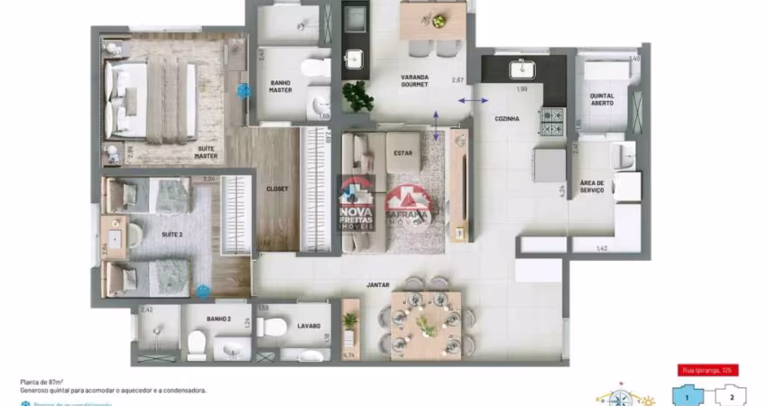Apartamento Padrão em São José dos Campos
