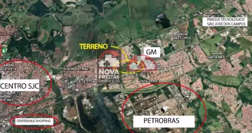 Terreno à venda na Avenida General Motors, S/N, Ronda, São José dos Campos