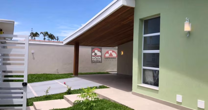 LINDA CASA MODERNA, COM TOTAL SEGURANÇA EM BAIRRO TRANQUILO - INDAIÁ