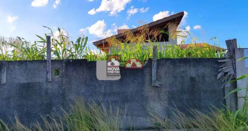 TERRENO COM CASA INACABACA - PORTO NOVO - CARAGUATATUBA/SP