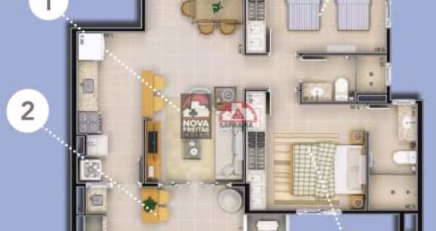 Apartamento Padrão em Lorena