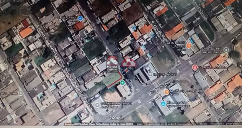 Terreno localizado no residencial vila branca, em jacareí.