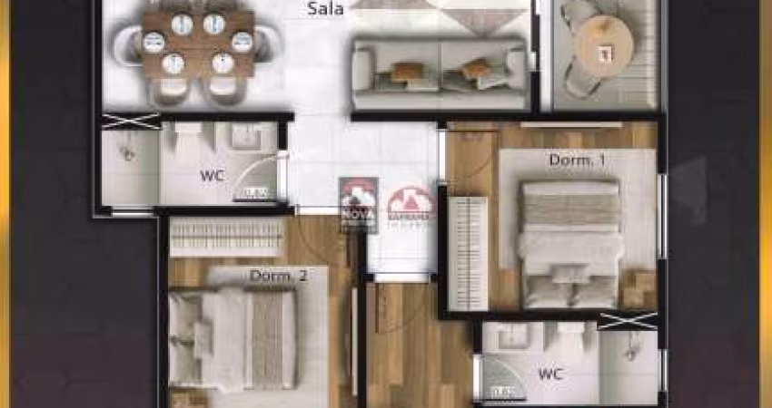 Apartamento Padrão em Pindamonhangaba