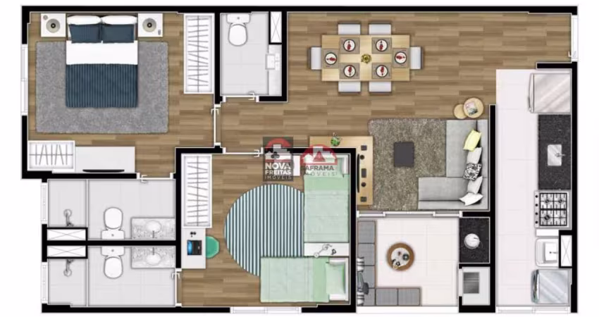 Apartamento Padrão em Aparecida
