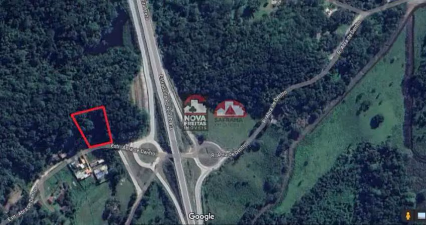 Terreno à venda na Rua Abra de Dentro, s/n, Pegorelli, Caraguatatuba
