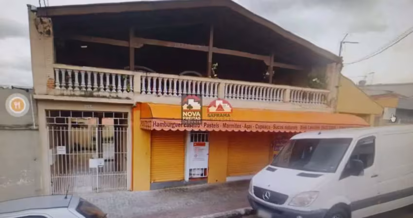 Casa sobrado com ponto comercial em são josé dos campos