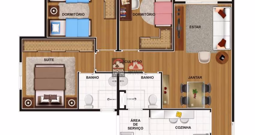 Apartamento Padrão em São José dos Campos