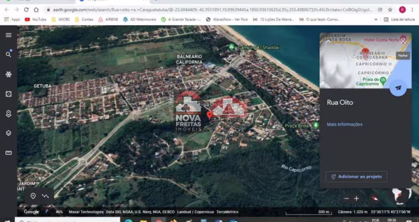 Terreno Padrão em Caraguatatuba