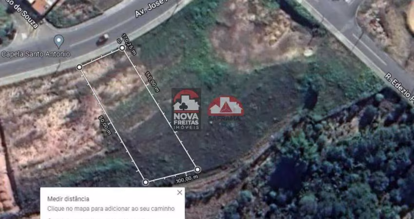 Terreno à venda na Avenida José Antônio Silvério, S/N, Jardim Santa Júlia, São José dos Campos