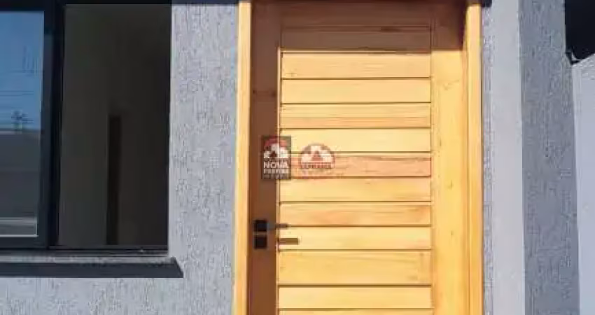 Casa nova no bairrodo Golfinho em Caraguatatuba aceita financiamento