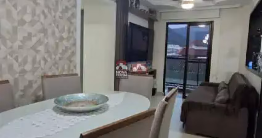 Apartamento à 800 metros da orla martim de sá e 5 minutos do centro, 2 dormitórios sendo 1 suíte com planejados.