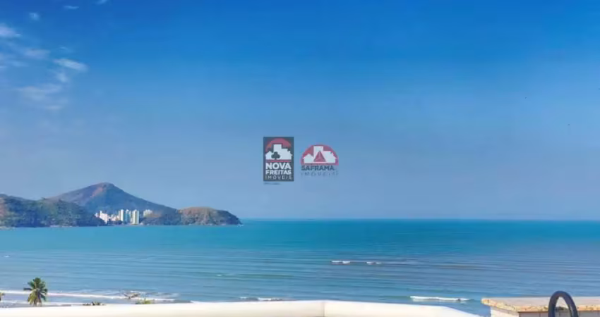 Cobertura à venda com vista mar com varanda gourmet  ? bairro indaiá, caraguatatuba/sp