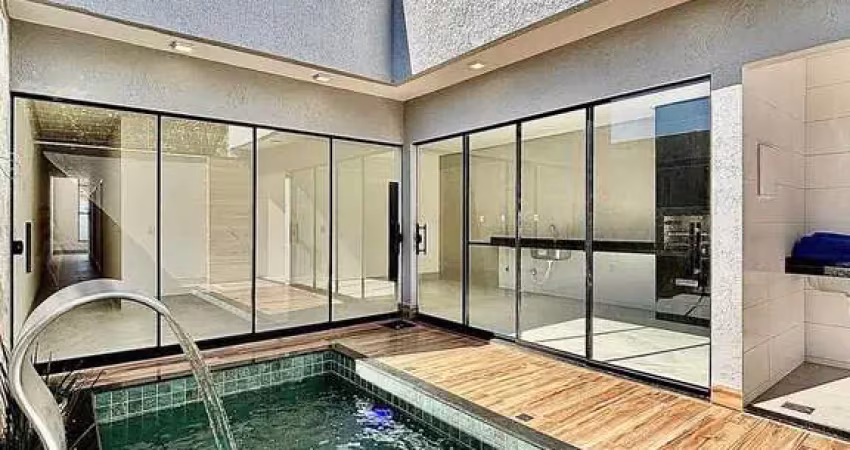 Casa à venda em cardoso, aparecida de goiânia, 215m², 3 suítes