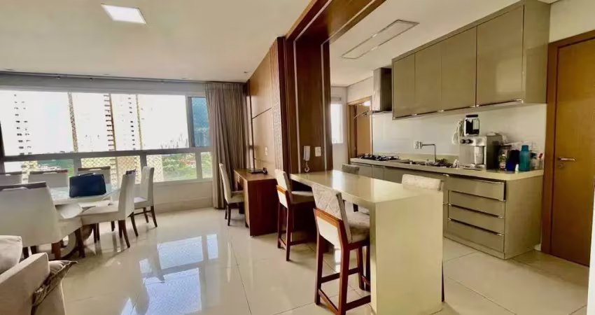 Apartamento à venda no setor marista, 138m², 3 suítes – goiânia