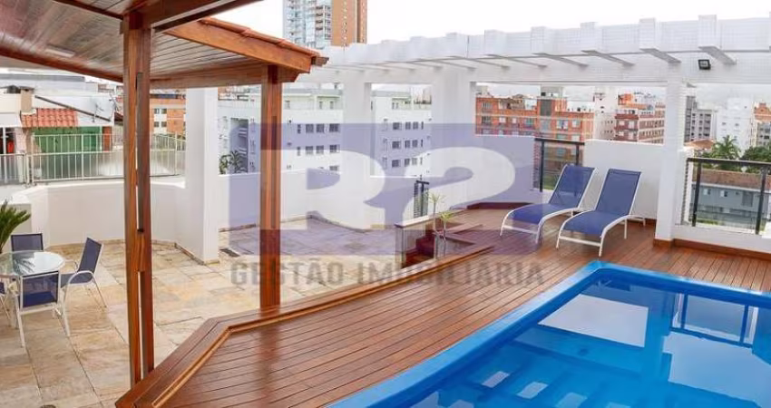 COBERTURA 3DORM SENDO 2 SUITES - COM PISCINA CHURRASQUEIRA