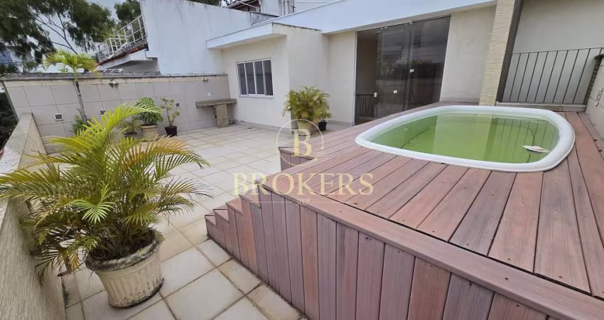 Cobertura / Penthouse à venda, Ipanema, Área externa com piscina, Salão, 3 quartos sendo 2 suítes,