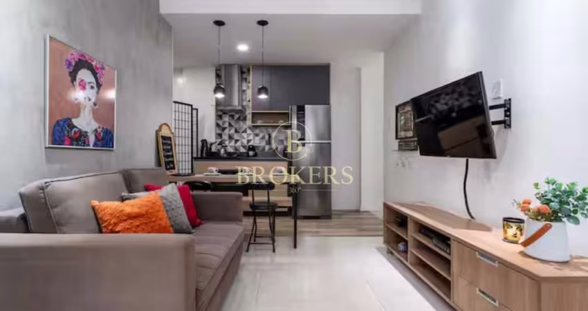 Apartamento para locação, Copacabana, Rua Barata Ribeiro, Sala, 1 quarto, 2 banheiros - 40 m²