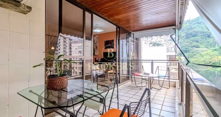 Apartamento à venda, Botafogo, Varanda, 3 quartos, sendo 1 suíte com closet - 2 vagas na escritura