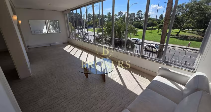 Apartamento garden à venda, Praia do Flamengo, varanda interna, salão em múltiplos ambientes, 3 qua
