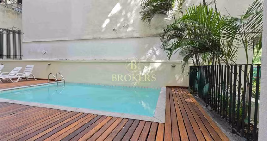 Exclusividade! Apartamento a venda na Rua Marques de Pinedo, Laranjeiras. São 100m², 2 varandas, sa