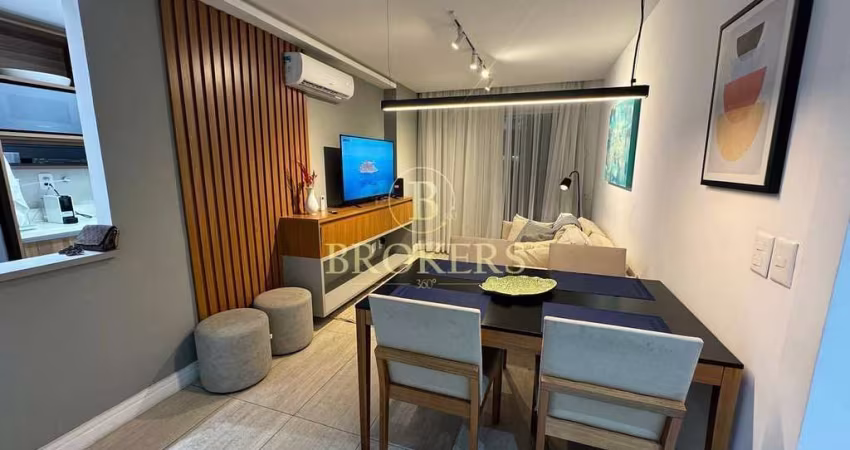 Ipanema na quadra da praia! 2 quartos (1 suíte), varanda com vista mar, vaga, lazer completo e segu