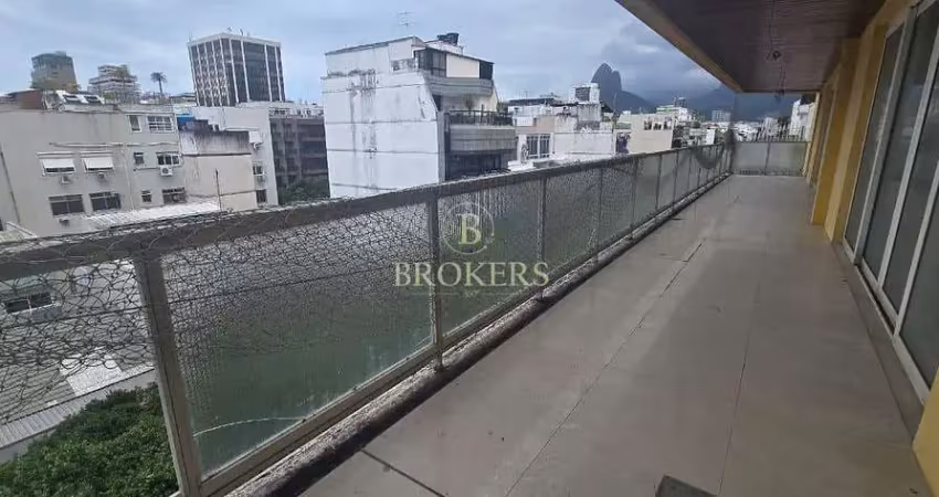 Cobertura / penthouse à venda, rua nascimento silva - ipanema. varanda, 5 quartos / 5 suítes, possi