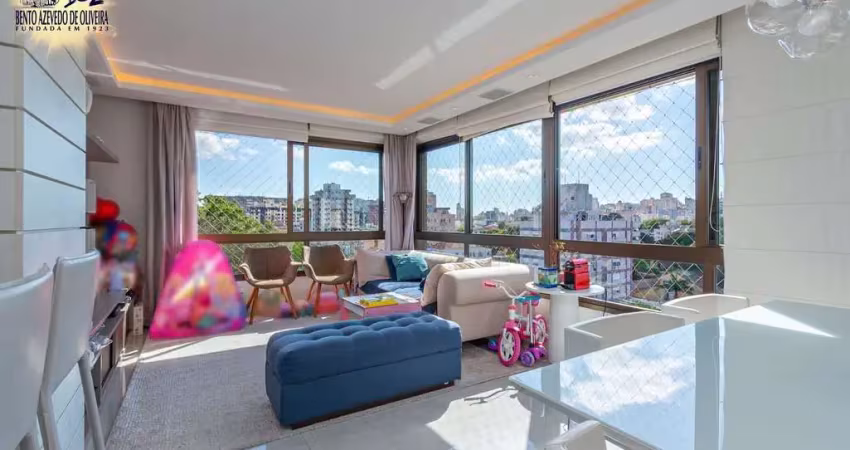 Apartamentode 3 dormitório com suíte e 2 vagas de garagem no menino deus