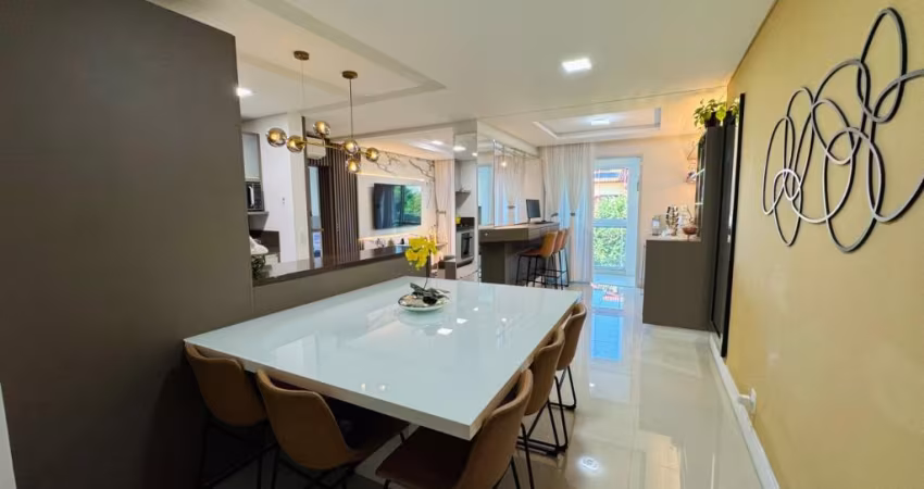 Apartamento TOTALMENTE MOBILIADO DE 91,20m2 é perfeito para morar na melhor localização no centro de Palhoça.
