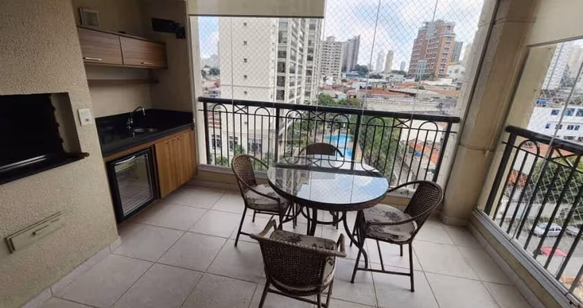 Apartamento locação Tatuapé 3 quartos | Varanda Gourmet