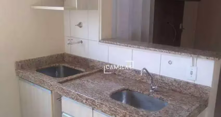 Apartamento com 2 dormitórios à venda, 42 m² por r$ 240.000,00 - residencial parque padovani - paulínia/sp