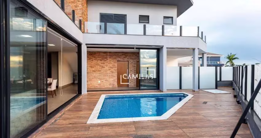 Casa à venda, 280 m² por R$ 2.100.000,00 - Condomínio Residencial Terras do Cancioneiro - Paulínia/SP
