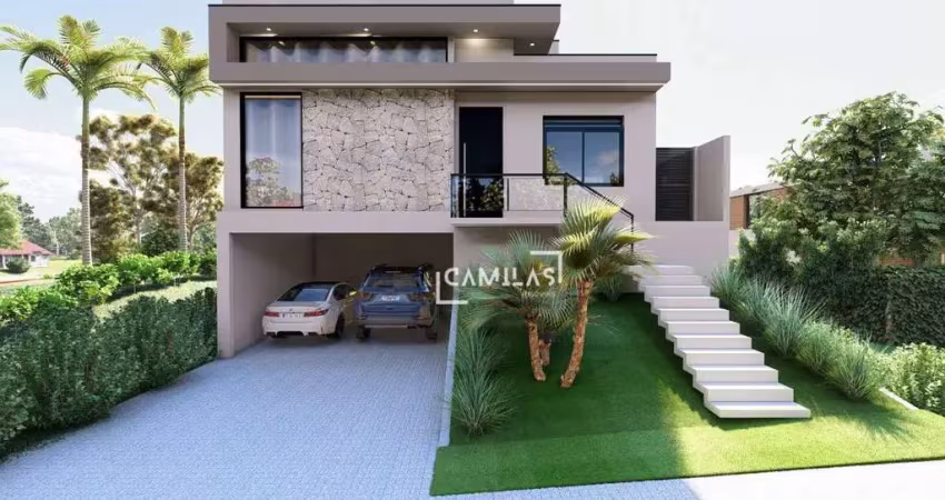 Casa com 3 dormitórios à venda, 218 m² por r$ 1.790.000,00 - condomínio la dolce vita - paulínia/sp