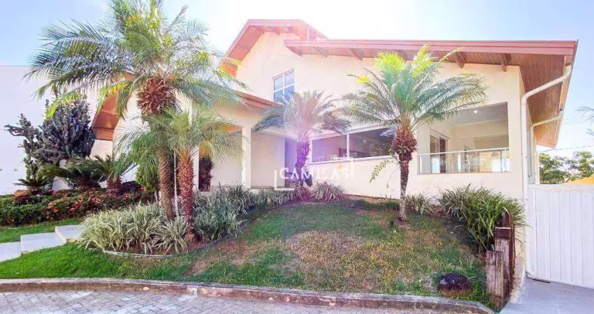 Casa com 4 dormitórios à venda, 460 m² por r$ 2.650.000,00 - residencial alemac - paulínia/sp