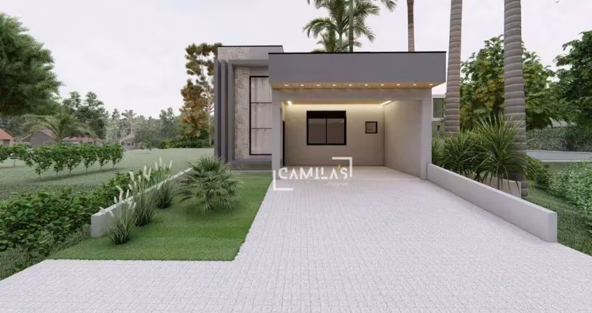 Casa à venda, 140 m² por R$ 1.040.000,00 - Condomínio Terras da Estância - Paulínia/SP