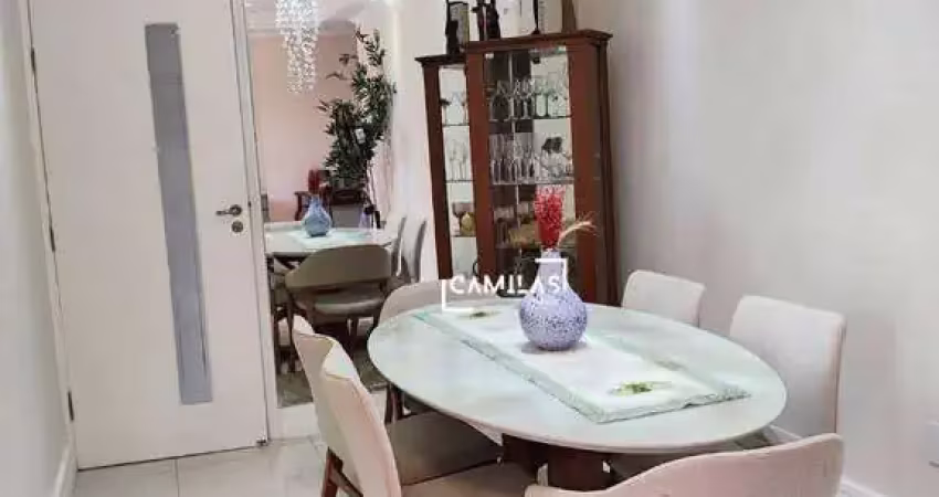 Apartamento com 3 dormitórios à venda, 93 m² por R$ 650.000 - Residencial Espanha - Paulínia/SP