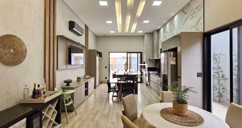 Casa com 3 dormitórios à venda, 215 m² por R$ 2.350.000 - Condomínio Villa Bella Livorno - Paulínia/SP