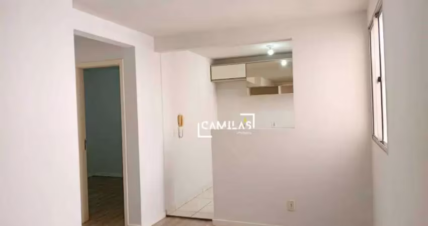 Apartamento com 2 dormitórios à venda, 43 m² por r$ 235.000 - residencial pitágoras - paulínia/sp