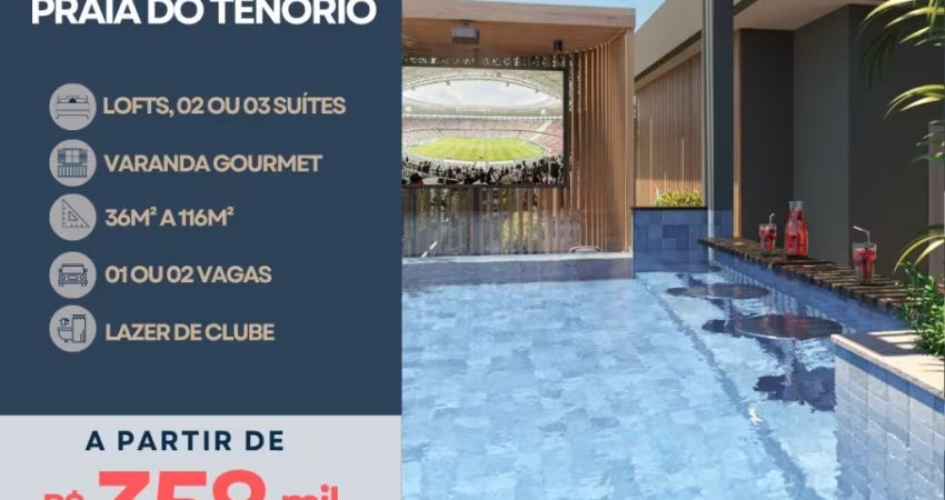 MARAVILHOSO LANÇAMENTO a 650m da PRAIA DO TENÓRIO e a 550m da PRAIA GRANDE, em UBATUBA/SP